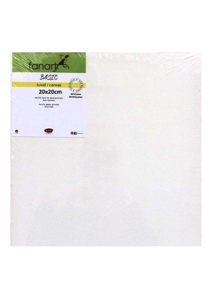 Basic Tuval 20X20 Tual - 3 Adet