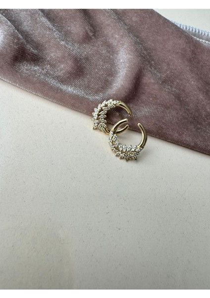 Çelik Kararmaz Gold Ay Küpe fiyatları
