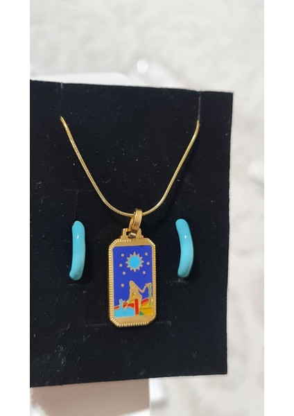 Tarot Kolye Çelik Kararmaz fırsatları