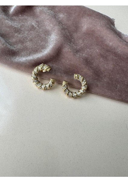 Xupıng Çelik Kararmaz Gold Küpe fırsatları