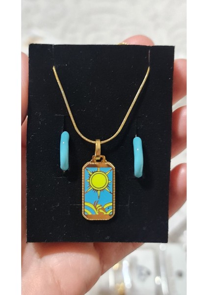 Tarot Kolye Çelik Kararmaz fırsatları