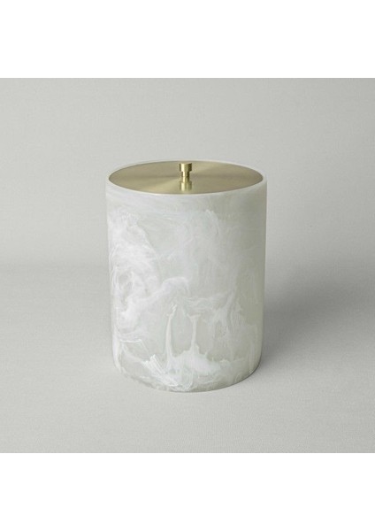 Alabaster Çöp Kovası 19,9X19,9 cm
