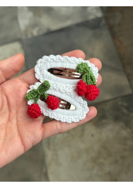 Kiraz Motifli Amigurumi Toka fiyatları