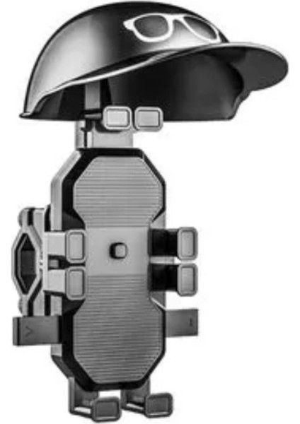 Bisiklet Montajlı Telefon Tutucu Bisiklet Telefon Standı Koruyucu Kapaklı Dış Mekan Kullanımı Için Sağlam Malzeme