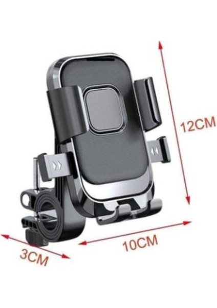 XY-088 Ayarlanabilir Bisiklet ve Motosiklet Telefon Montajı, Motosiklet Telefon Tutacağı XY-088