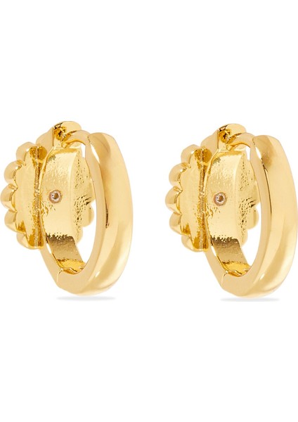 Şık Opal Taşlı Huggies Küpe fiyatları