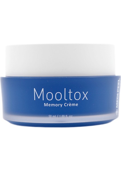 Medıpeel Aqua Mooltox Memory Cream 50 ml Cilt Elastikiyeti Için Ultra Nemlendirici Krem ​​dolgu Maddesi