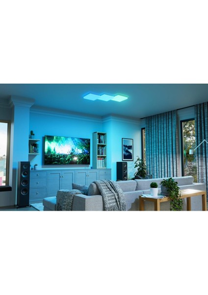 Skylight Başlangıç Seti,3 LED Rgbcw Akıllı Tavan Aydınlatması, 16 Milyon Renk, fırsatları