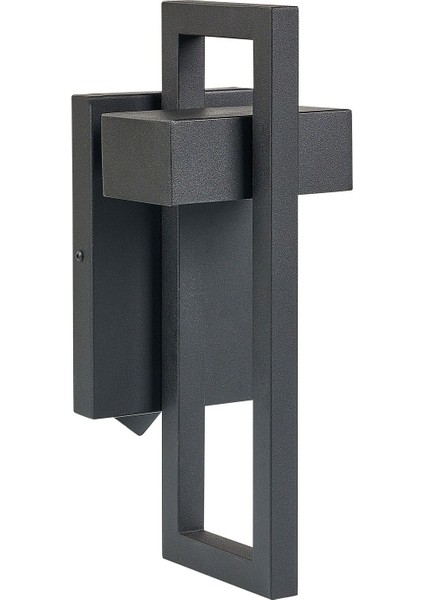 Siyah Dış Mekan LED Duvar Lambası, Modern ve Dayanıklı