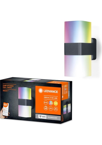 Akıllı LED Dış Mekan Lambası, Wifi Kontrollü, Rgb Renk Değiştirme, Uzun Ömürlü