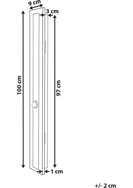 Siyah LED Dış Mekan Duvar Lambası, Hareket Sensörlü, Modern ve Suya Dayanıklı fırsatları