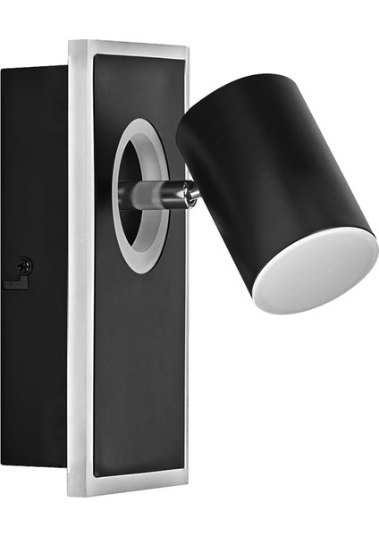 Decor Spot Mars 120 mm 16.5W, Siyah, Ayarlanabilir Başlıklı LED Spot Işık, Sıcak Beyaz fırsatları