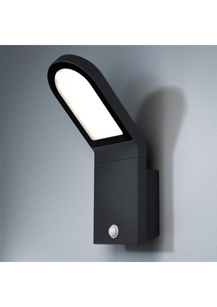 Endura Style LED Duvar ve Tavan Lambası Dış Mekan, Sensörlü, Alüminyum, Sıcak Beyaz Işık