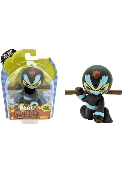FAN02001 Fart Ninja Gaz Çıkaran Figür - Sensörlü - 1 Adet Fiyatıdır