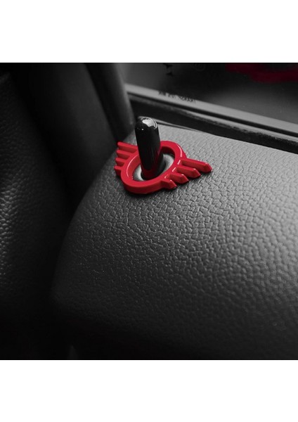 Mini Cooper Logo Kapı Kilidi Kırmızı Çerçeveleri modelleri