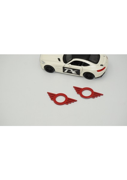 Mini Cooper Logo Kapı Kilidi Kırmızı Çerçeveleri fırsatları