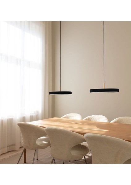 Asteria Aluminyum Sarkıt Lamba Modern ve Ayarlanabilir LED Aydınlatma