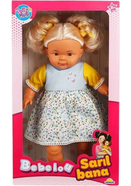 40052 Bebelou Sarıl Bana Et Bebek 40 cm