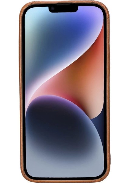 Apple iPhone 14 Plus Uyumlu Deri Arka Kapak Rock RST2EF fırsatları