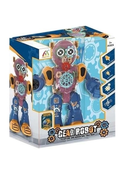 Işıklı ve Müzikli Robot