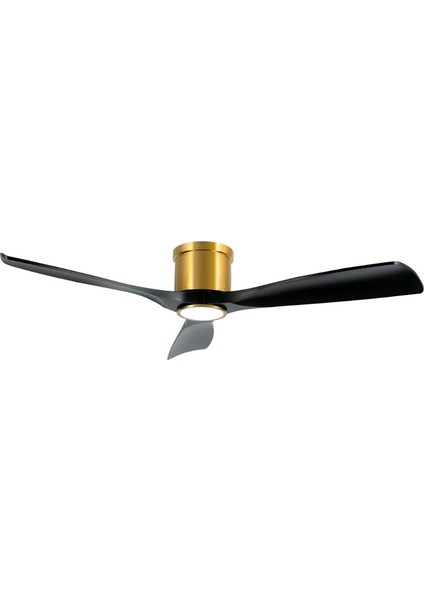 52” Akıllı Tavan Vantilatörü, LED Işıklı, Sessiz Dc Motor, Wi-Fi & Uygulama Kontrollü