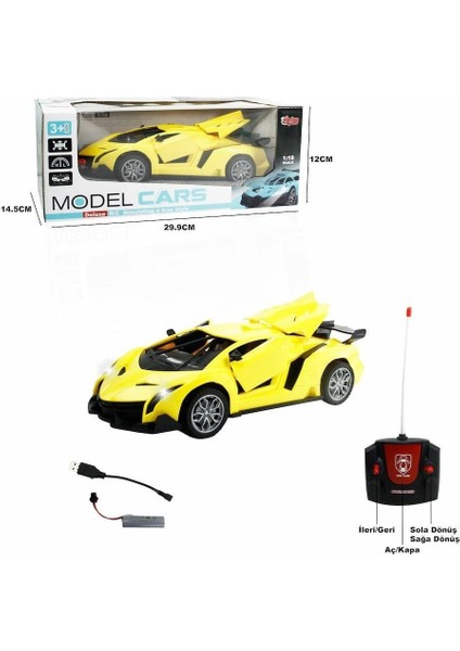 XFG-789-104C Kumandalı Şarjlı 1:18 Kapı ve Bagaj -1 Ader Fiyatıdır