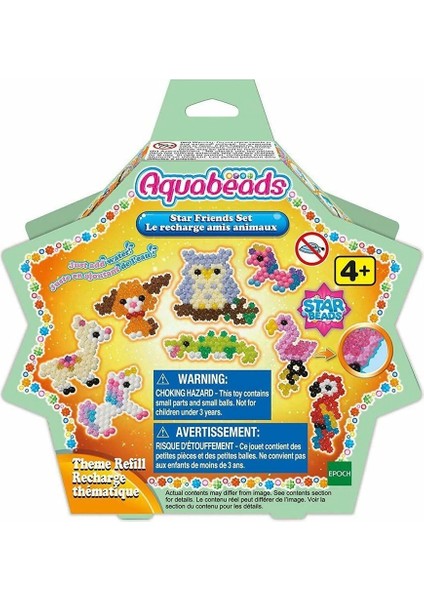 31602 Aquabeads Star Bead Arkadaşlar Seti / Yedek Boncuk Paketi / Epoch / +4 Yaş