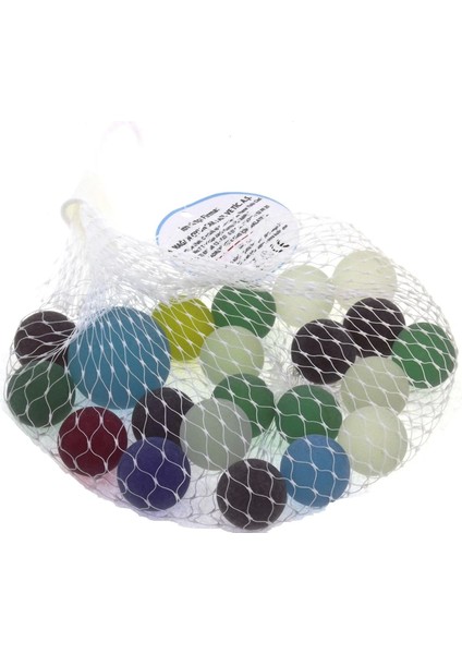 Renkli Buzlu Cam Misket