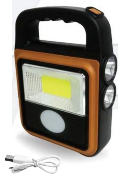 Ürün Gezegeni® Taşınabilir 4 Farklı Fonksiyonlu Güneş Enerjili ve USB ile Şarj Olabilen Portatif LED Işıldak HS-8020 fırsatları