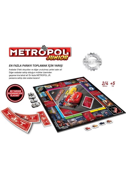 Cr 10303 Cars Metropol Junior Oyunu -Ks Games fiyatları