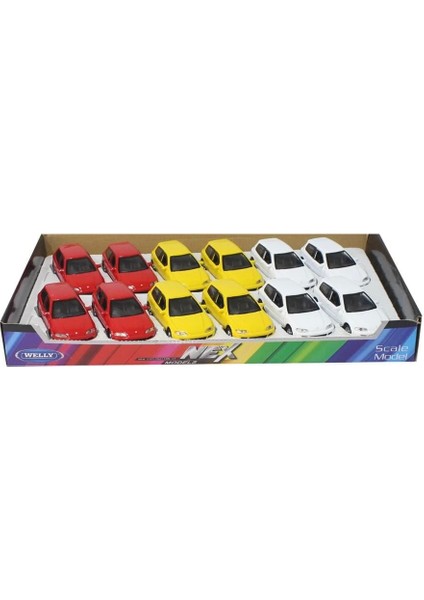 43813 Welly Honda Civic Eg6 Hatchback Model Çek Bırak Araba 11 cm -1 Adet Stokta Olan Gönderilir