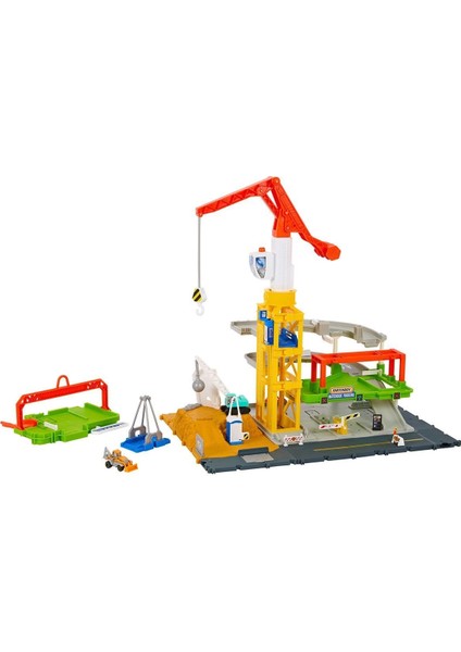 HPD63 Matchbox Aksiyon Sürücüleri Muhteşem Inşaat Alanı Oyun Seti