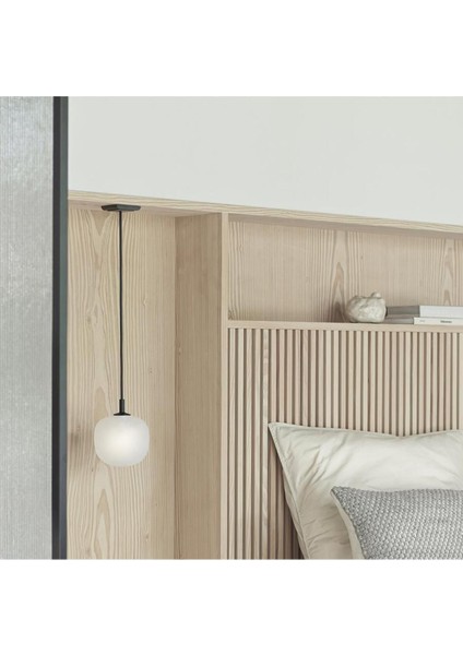 Rime Sarkıt Lamba, Yarı Saydam Elle Üflenmiş Cam, Alüminyum Gövde, 12 cm modelleri