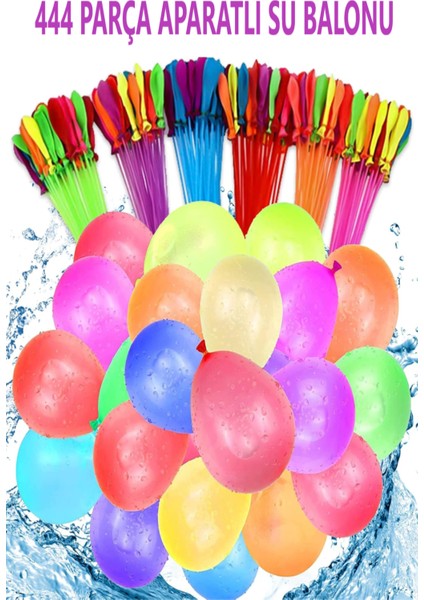 555 Parça Oyuncak Su Doldurma Aparatlı Su Balonu Parti Eğlence Dış Mekan Oyuncağı