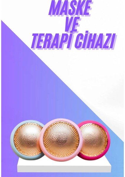 Mini Akıllı Maske Terapi Cihazı Cilt Bakım LED Işık Terapi Cihazı