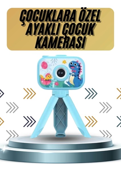 Ayaklı Çocuk Kamerası Tripodlu Mini 1080P Hd Çocuk Kamera