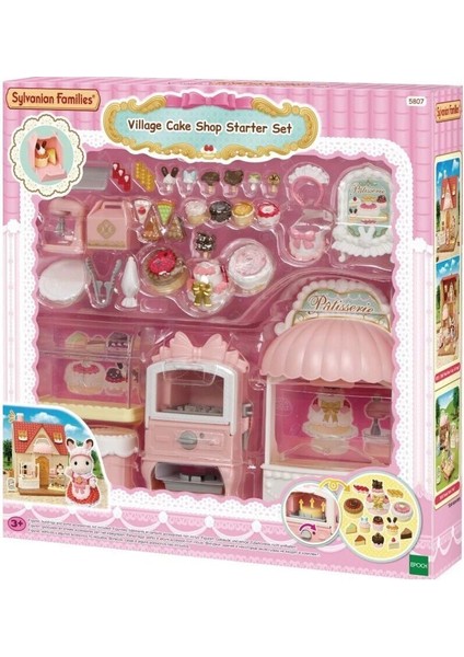 5807 Sylvanian Families Kasaba Pasta Dükkanı Oyun Seti +3 Yaş