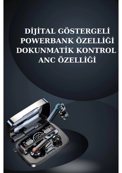 Dijital Göstergeli Powerbank Bluetooth Kulaklık ve Yeni Nesil Amoled Ekran Akıllı Saat modelleri