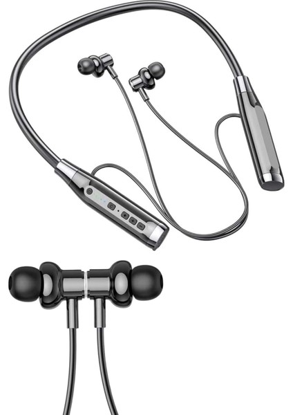 120 Saat Bluetooth Kulaklık Kablolu Boyun Askılı Sd Kart Girişli Anc Özellikli fırsatları