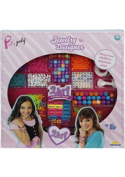 11036 2 In 1 Harfli Boncuk Hobi Seti -Sunman