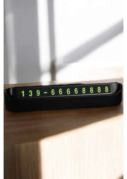 Araç Içi Numaratör Numaralık Torpido Üstü Açılır Kapanır Telefon Numarası Bırakma fiyatları