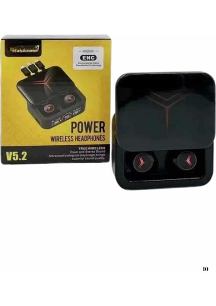 Kablosuz Şarj Göstergeli Powerbank Özellikli Bluetooth Kulaklık Çağrı Cevaplayabilen indirimleri