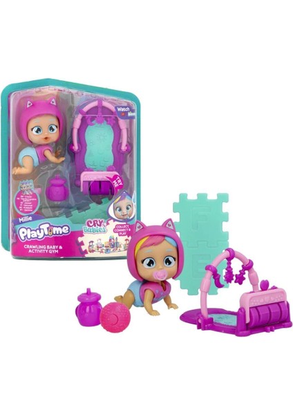 CYP04000 Cry Babies Play Time Mini Millie Bebek ve Aktivite Halısı