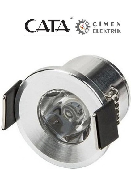 Cata Ct 5270 1,5 W Yıldız LED Spot Satin Kasa 6400K Beyaz Işık fiyatları