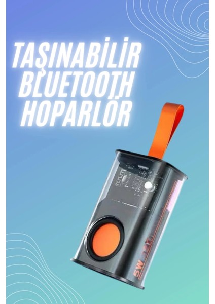 Bluetooth Hoparlör Dayanıklı Uzun Pil Ömrü Taşınabilir Yüksek Ses Kaliteli