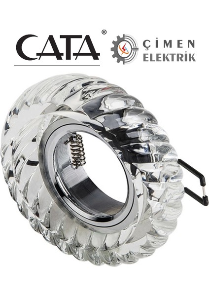 Cata Ct 6600 Kristal Cam Spot Kasası
