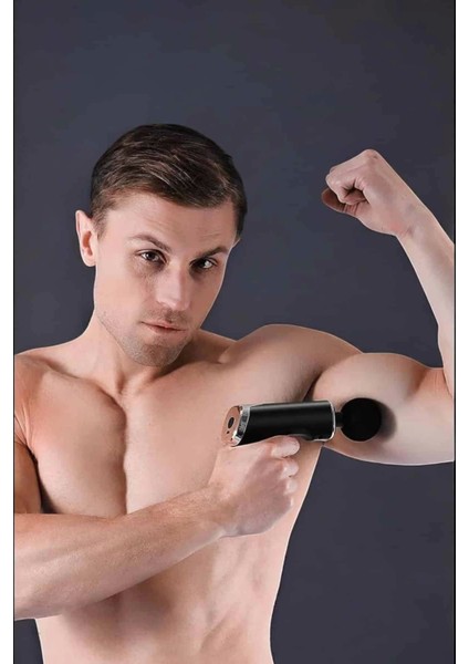 4 Başlıklı Darbeli Şarjlı Masaj Aleti Tabancası Kablosuz fiyatları