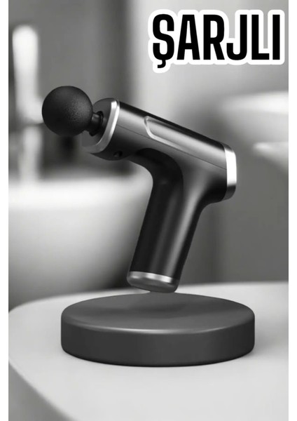 4 Başlıklı Darbeli Şarjlı Masaj Aleti Tabancası Kablosuz modelleri