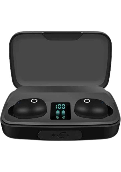 Kablosuz Bluetooth Kulaklık Android ve Ios Uyumlu LED Göstergeli Powerbankli fırsatları