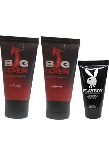 Erkeklere Özel 50 ml Jel 50 ml Maximum Strength Hardening Gel For Men 2 Adet + Playboy 50 ml Jel